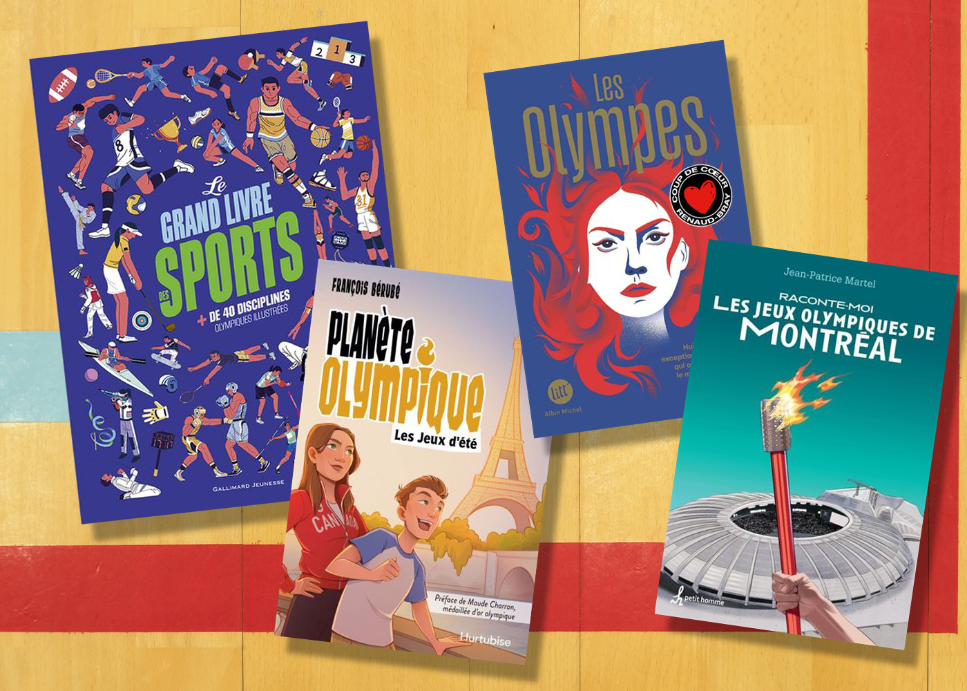 Des livres pour les sportifs en vue des JO 2024 Les moments RenaudBray — free download